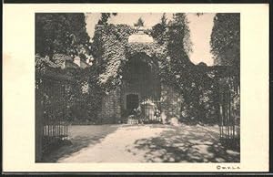 Postcard Mount Vernon, VA, Tomb of President Washington