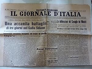 IL GIORNALE D'ITALIA ULTIMA EDIZIONE Venerdì 9 Maggio 1941 XIX L'EROICA RESISTENZA DELLE NOSTRE T...