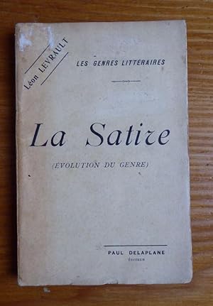 Seller image for La Satire for sale by Librairie des Possibles