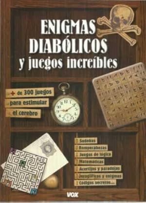 Seller image for Enigmas diablicos y juegos increibles for sale by Librera Cajn Desastre