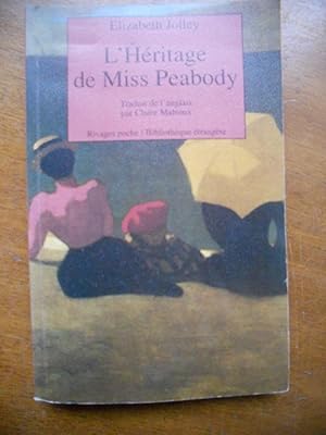 Imagen del vendedor de L'heritage de Miss Peabody a la venta por Frederic Delbos