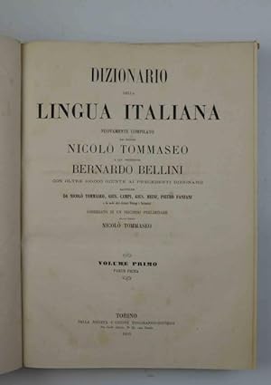 Dizionario della lingua italiana. Nuovamente compilato con oltre 100,000 giunte ai precedenti di...