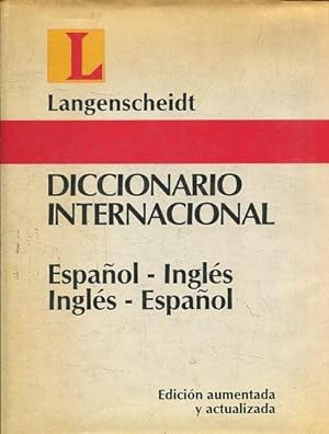 DICCIONARIO INTERNACIONAL ESPAÑOL-INGLES, INGLES-ESPAÑOL.