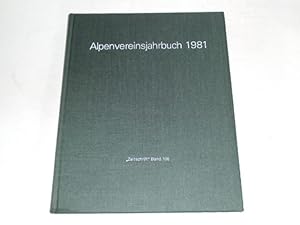 Bild des Verkufers fr Alpenvereins-Jahrbuch 1981 ( Zeitschrift Band106). zum Verkauf von Der-Philo-soph