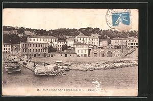 Carte postale Saint-Jean-Cap-Ferrat, l'entrée au port