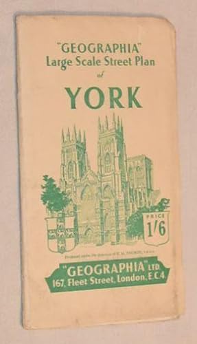 'Geographia' Large Scale Street Plan of York