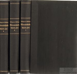 Imagen del vendedor de Velhagen & Klasings Monatshefte, 38. Jahrgang, September 1923, 1. Heft - August 1924, 12. Heft a la venta por Leipziger Antiquariat