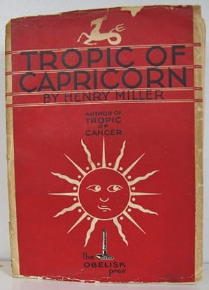 Imagen del vendedor de Tropic of Capricorn a la venta por Agathon Books