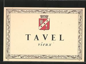 Getränkeetikett Tavel vieux, Wappen