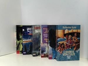 Bild des Verkufers fr Konvolut von 6 Fantasy Romane - Katherine Kurtz, Camber von Culdi - Frank Rehfeld, Die Dmmerschmiede - Margaret Weis/Tracy Hickman, Kind des Todes/Das dunkle Schwert - David Eddings, Das verborgene Land - Gilles Servat, Das Vermchtnis des Nuada - Dave Duncan, Der Preis der Zukunft zum Verkauf von ABC Versand e.K.