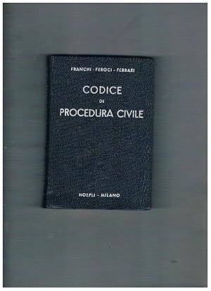 Seller image for Codice di procedura civile. for sale by Libreria Gull