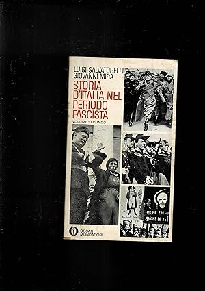 Bild des Verkufers fr Storia d'Italia nel periodo fascista. zum Verkauf von Libreria Gull