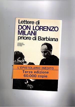 Seller image for Lettere di don Lorenzo Milani priore di Barbiana. for sale by Libreria Gull