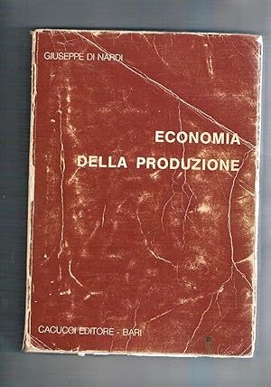 Image du vendeur pour Economia della produzione. mis en vente par Libreria Gull