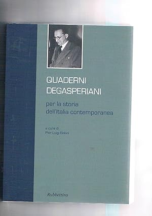 Immagine del venditore per Quaderni Degasperiani per la storia dell'Italia contemporanea. Vol. I-II. venduto da Libreria Gull