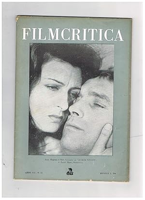 Seller image for Filcritica, mensile della federazione italiana dei circoli del cinema, disponiamo dei n di gen-feb. 1956. Scritti di G. B. Angioletti; Arturo Bovi; Roberto Paolella; Ettore Zocaro; ecc. for sale by Libreria Gull