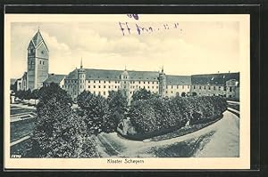 Ansichtskarte Scheyern, Blick zum Kloster