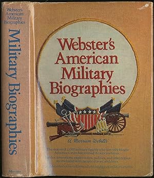 Bild des Verkufers fr Webster's American Military Biographies zum Verkauf von Between the Covers-Rare Books, Inc. ABAA
