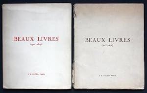 Catalogue de Tres Beaux Livres du XVIIIe siecle et du debut du XIXe (1700 - 1819). Livres illustr...
