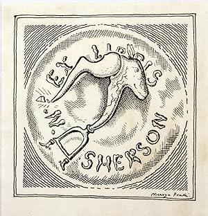 Bookplate. Ex Libris N. Asherson.