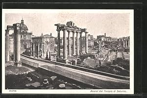 Immagine del venditore per Ansichtskarte Rom, Foro Romano, Avanzi del Tempio di Saturno venduto da Bartko-Reher