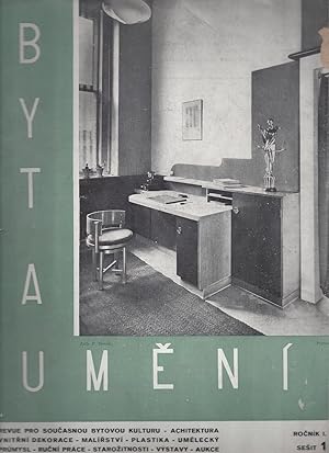 Seller image for BYT A UMENI Rocnik I. Praha 1930 Cislo 1 / APPARTMENT & ART - Volume I Number I - Prague 1930 for sale by ART...on paper - 20th Century Art Books