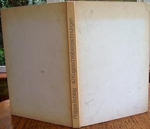 Philippe Schibig, 40 Kugelschreiberzeichnungen. Numbered Limited Edition of 500 Copies, SIGNED BY...