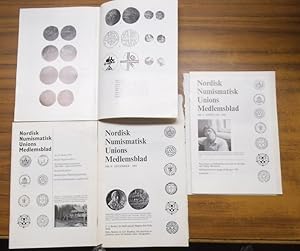 Image du vendeur pour Nordisk numismatisk unions medlemsblad. Convolute / Konvolut 1956 - 1992. Indeholder (enthalten, containing): 1956, No. 6 / 1974, 6 - 8 / 1981, No. 8 / 1988, No. 1 - 8 komplet / 1989, No. 1 / 1990, No. 1 - 8 kpl. / 1991, 1 - 8 ( Februar - November ) / 1992, No. 1 - 10 komplett. mis en vente par Antiquariat Carl Wegner