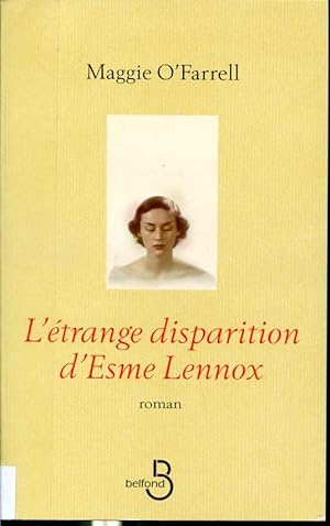 Seller image for L'trange disparition d'Esme Lennox for sale by Librairie Le Nord