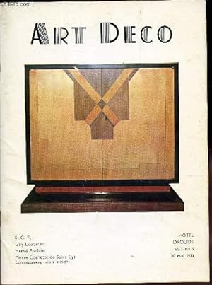 Bild des Verkufers fr CATALOGUE DE VENTE AUX ENCHERES - ART DECO - DROUOT - 30 MAI 1973 zum Verkauf von Le-Livre