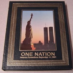 Image du vendeur pour One Nation: America Remembers September 11, 2001 mis en vente par Books of Paradise