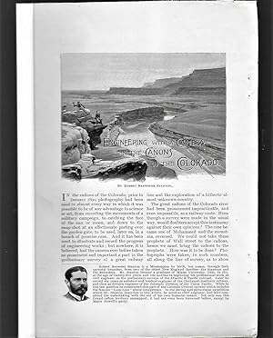 Seller image for Engineering With A Camera In The Canons Of The Colorado for sale by Legacy Books II