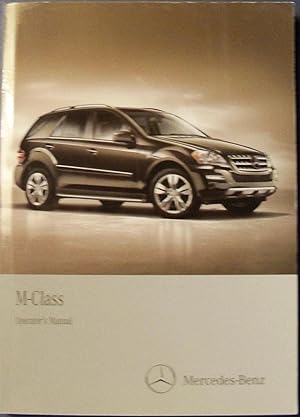 Seller image for M-CLASS OPERATOR'S MANUAL for sale by Wilson Book Research