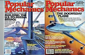 Bild des Verkufers fr POPULAR MECHANICS, 10 issues: Apr, May, Jul-Dec 1994 & Jan, Mar 1995 zum Verkauf von SUNSET BOOKS