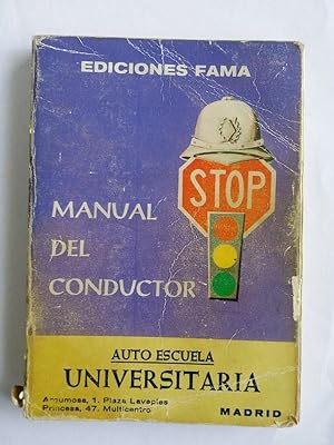 Seller image for Manual del conductor for sale by Libros Ambig