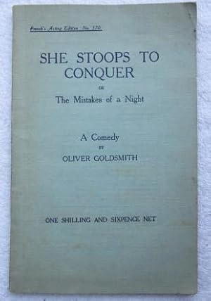 Image du vendeur pour She Stoops to Conquer mis en vente par Glenbower Books