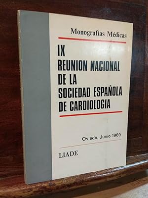 Seller image for IX Reunin Nacional de la Sociedad Espaola de Cardiologia for sale by Libros Antuano