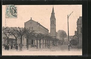 Carte postale Charenton-le-Pont, L'Eglise