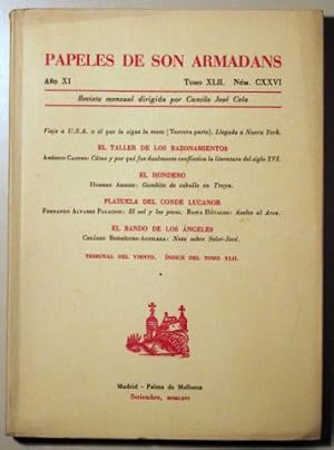 Bild des Verkufers fr PAPELES DE SON ARMADANS. Nm. CXXVI. Septiembre 1966 zum Verkauf von Llibres del Mirall