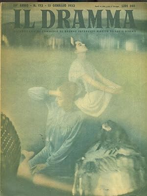 Seller image for Il dramma N. 173 15 / Gennaio 1953 - L'attesa dell'angelo for sale by Librodifaccia
