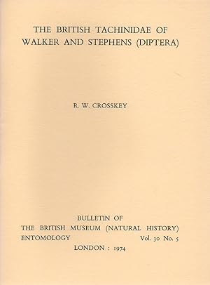 Bild des Verkufers fr The british Tachinidae of Walker and Stephens (Diptera) zum Verkauf von Clivia Mueller