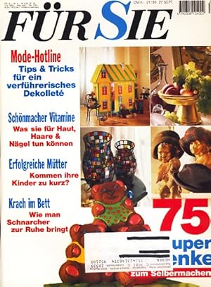 Zeitschrift : Für Sie : Heft 21 September 1995 ;.