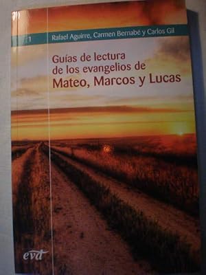 Image du vendeur pour Guas de lectura de los Evangelios de Mateo, Marcos y Lucas mis en vente par Librera Antonio Azorn