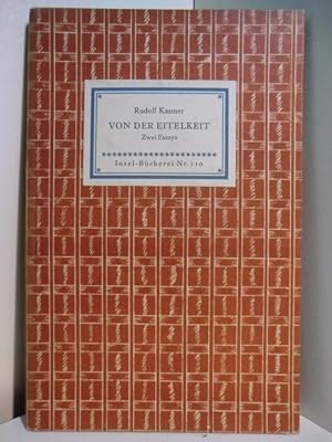 Seller image for Von der Eitelkeit. Zwei Essays. Insel-Bcherei Nr. 110 for sale by Antiquariat Weber