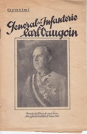 General der Infanterie Carl Vaugoin. Separatabdruck a.d. "Neuigkeits-Weltblatt".