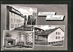 Ansichtskarte Wehrda, Freizeitheim Sonnendeck, verschiedene Ansichten