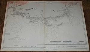 Nautical Chart No. 2607 Mediterranean, France - South Coast, Marseille to Agay Road
