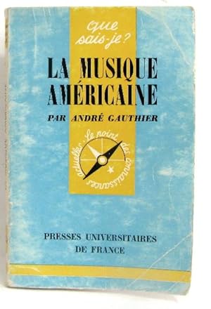 Imagen del vendedor de La musique Amricaine a la venta por crealivres