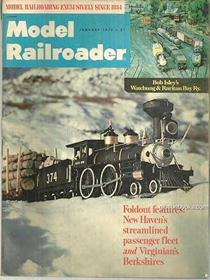 Immagine del venditore per MODEL RAILROADER MAGAZINE JANUARY 1976 venduto da Gibson's Books