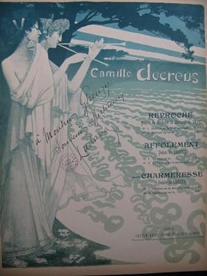 DECREUS Camille LUDANA Charmeresse Dédicace Chant Piano